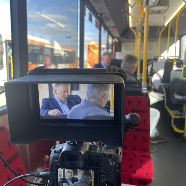 Behind the Scenes of filming the new Community Engagement Video