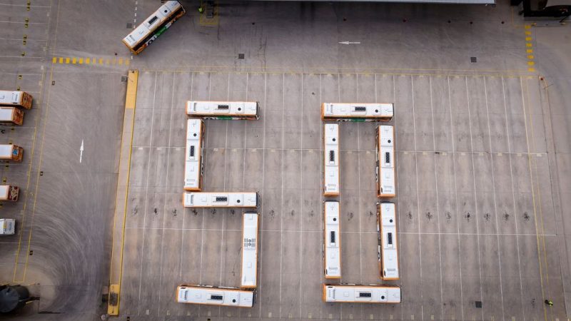 50th Hybrid Bus