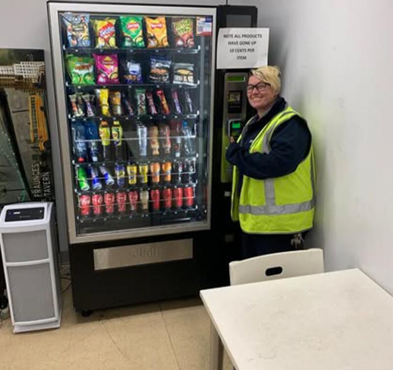 Vending Machine Funds Donated to Local Charities