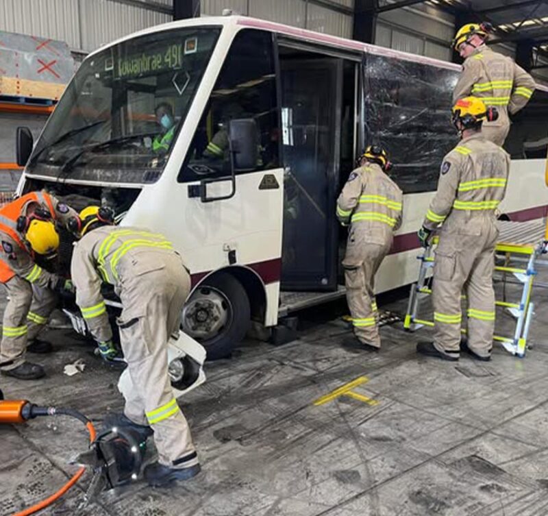 FRV Bus Donation Supports Emergency Services